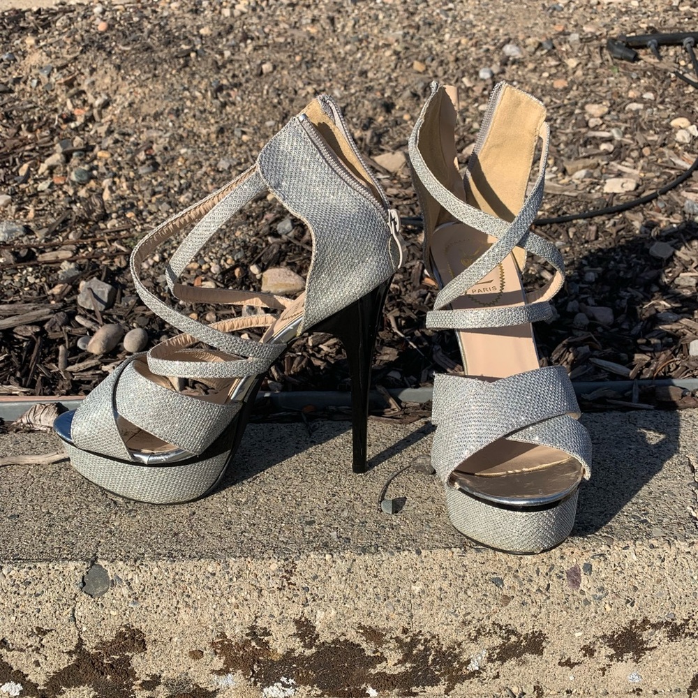 YSL platform heels. Used, in good condition. Eur size 40.